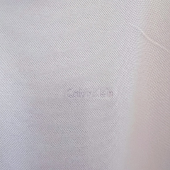 Calvin Klein white Polo Shirt - Picture 5 of 6